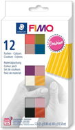 FIMO soft sada 12 farieb 25 g FASHION - Modelovacia hmota