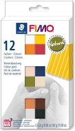 FIMO soft sada 12 barev 25 g NATURAL - Modelovací hmota