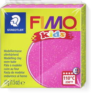 FIMO Kids 8030 42g Pink with Glitter - Modelling Clay