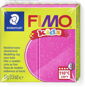 FIMO kids 8030 42g rosa mit Glitzer - Knete