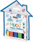 KREUL "MUCKI FIFIKUS" Watercolour Markers for Paper, 5 Colours - Felt Tip Pens