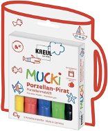 KREUL "MUCKI PIRATE" Porcelain Markers, 5 Colours - Markers