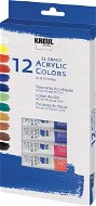 KREUL "EL GRECO" Acrylfarben-Set, 12 Farben, 12 ml in der Tube - Acryl-Farben 