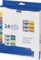 Kreul "El Greco" Acrylfarben-Set, 24 Farben, 12 ml in der Tube - Acryl-Farben 