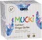 KreulL „Mucki" Súprava prstových farieb blýskavé farby, 4 farby - Akrylové farby na plátno