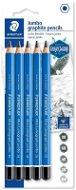 STAEDTLER Graphite Pencils "Design Journey Lumograph", 5 Hardnesses, Jumbo, Hexagonal - Pencil