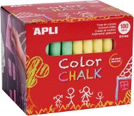 APLI mix barev, na tabule, 100 ks - Křídy
