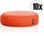 SakyPaky Seat Bags - 10x Glowing Orange - Bean Bag