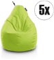 SakyPaky Bean Bags - 5x Pear Lime - Bean Bag