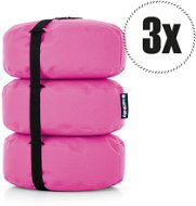 SakyPaky Bean Bags - 3x Stool Pink - Stool
