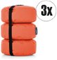 SakyPaky Bean Bags - 3x Stool Orange - Stool