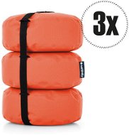 SakyPaky Bean Bags - 3x Stool Orange - Stool