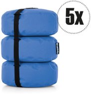 SakyPaky Bean Bags  - 5x Stool Azure - Stool