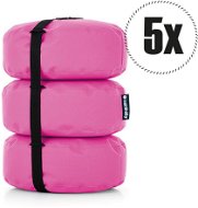 SakyPaky Bean Bags  - 5x Stool Pink - Stool