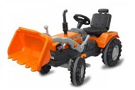 Jamara Power Drag pedálos traktor rakodókanállal narancssárga - Pedálos traktor