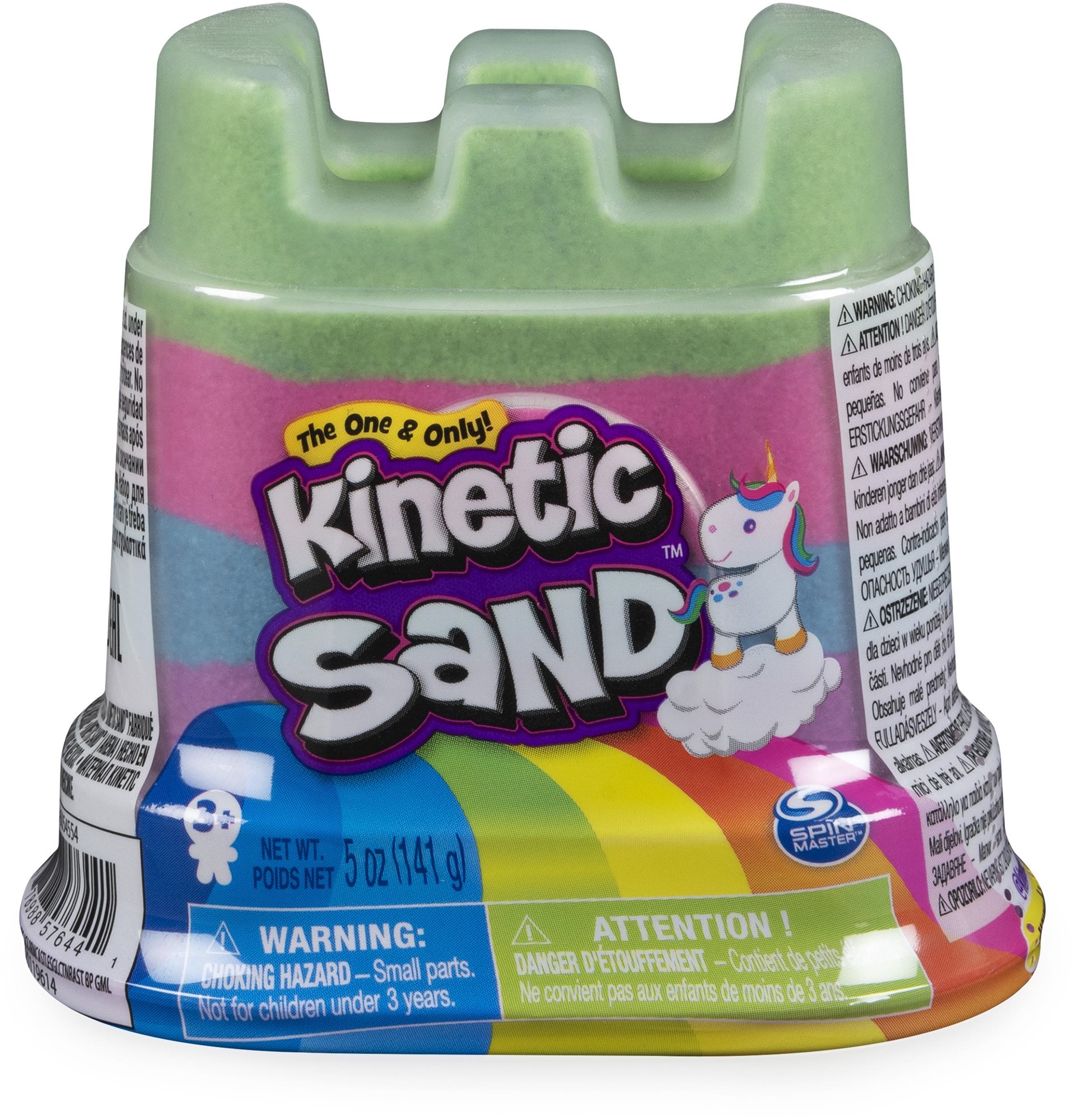 Kinetic Sand Szivárványos homok tégely