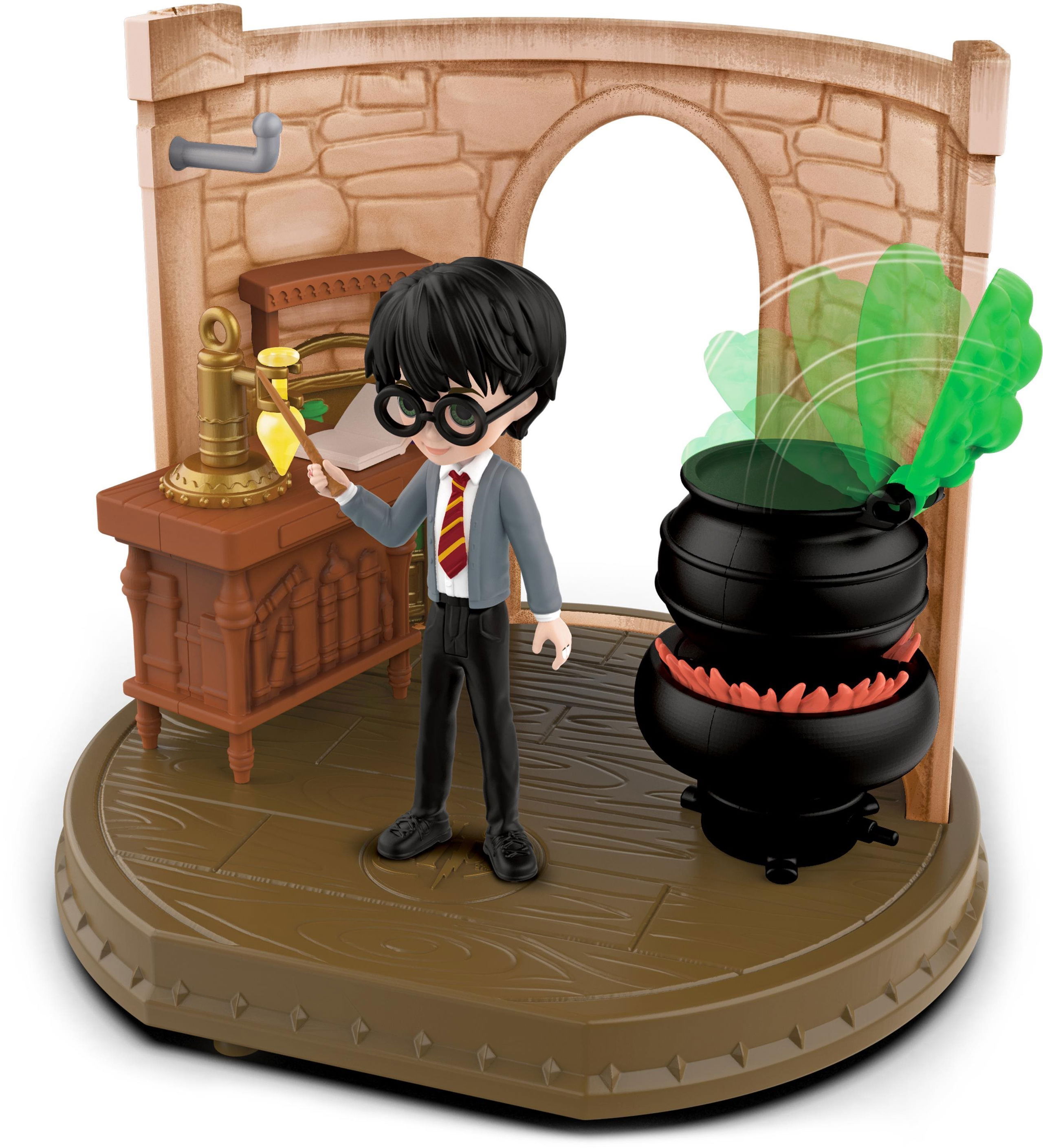 Harry Potter Potion Mixing Classroom with Harry Figure Figure