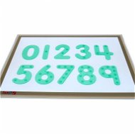 Numerals - Green Silicone (10 pcs) - Educational Set