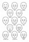 Tváre – porozumenie emóciám (13 ks) - Vzdelávacia súprava
