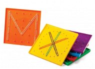 Geoboard Colour Mix 15cm (6 pcs) - Educational Set