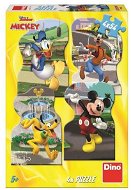 Mickey in the City 4x54 Puzzle - Jigsaw
