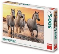 Pferde in den Wellen 500 Puzzle - Puzzle