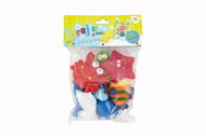 Water Toy Teddies Bath Pets 6 pcs with Net - Hračka do vody