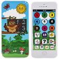 Interaktívna hračka Teddies Náučný mobilný telefón s krytom Múdra sova - Interaktivní hračka