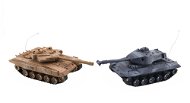 Teddies Tank RC 2 pcs 25cm Tank Battle + Rechargeable Pack 27MHZ and 40MHz - RC Tank