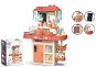 Kitchen with Accessories, 42 pieces, with Light, Battery Operated, 49,5cm - Play Kitchen