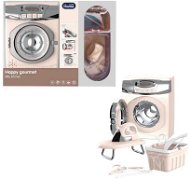 Washing machine 17,5x13,5x8,5cm with light, sound and accessories - Toy Appliance