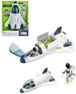 Space rocket with accessories, 28 cm, battery operated - Thematic Toy Set