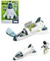 Space rocket with accessories, 28 cm, battery operated - Thematic Toy Set