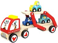 Mickey Tractor with Cars, 33 x 8 x 12cm - Toy Car