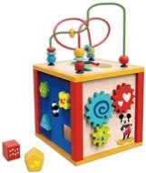 Mickey, kocka poučná s labyrintom, 20 × 20 × 20 cm - Interaktívna hračka