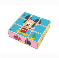 Mickey kocky, 15,5 × 15,5 × 6,5 cm - Drevené kocky