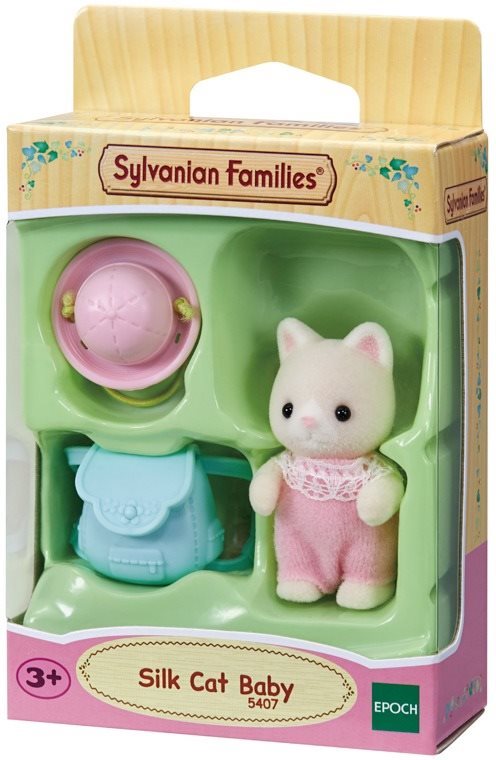 Sylvanian families 2025 silk cat baby