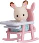 Sylvanian Families Baby Accessories - Rabbit in a Highchair - Game Set