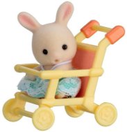 Sylvanian Families - Minibox: Kaninchen im Kinderwagen - Spielset
