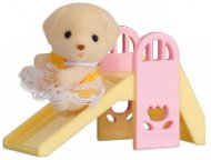 Sylvanian Families Baby Accessories - Dog on the Slide - Game Set