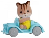 Sylvanian Families Baby tartozék - mókus az autóban - Játékszett