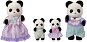 Sylvanian Families Rodina pandy - Figurky