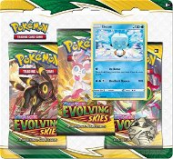 Pokémon TCG: SWSH07 Evolving Skies - 3 Blister Booster - Kartenspiel