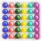 POP IT Rainbow Square 36 Bubbles - Pop It