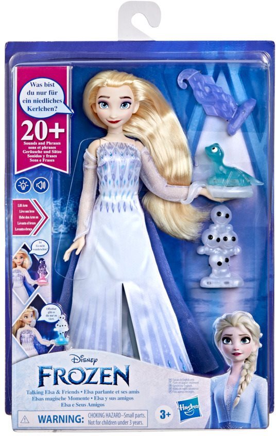 Frozen store talking dolls