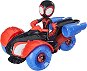 Marvel SPIDEY AND HIS AMAZING FRIENDS - Miles Morales: Spider-Man Fahrzeug mit Figur - Figur