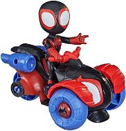 Marvel SPIDEY AND HIS AMAZING FRIENDS - Miles Morales Spider-Man Fahrzeug und Figur - Figur
