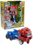 Transformers Cyberverse Roll and Transform Figure of Optimus Prime - Figure
