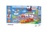 Puzzle s triedením obrázkov Transport 18 dielikov - Puzzle