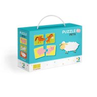 Puzzle Duo Zvieratká – 12× 2 dielikov - Puzzle